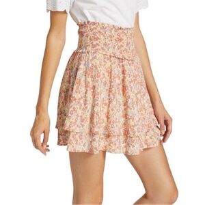 Rails Addison Wildflower Tiered Mini Skirt (Multi Wildflower)